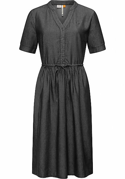 Ragwear Shirtkleid "Casarea Denim" Eingrifftaschen stylisches Damen Sommerk günstig online kaufen