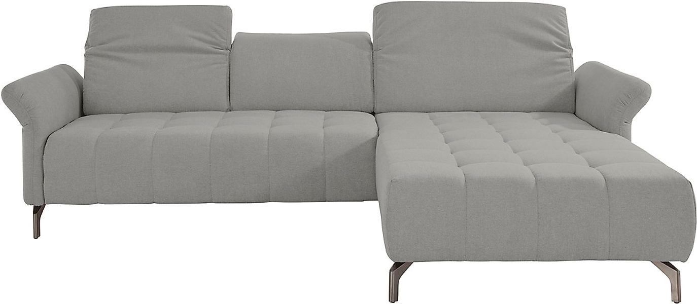 INOSIGN Ecksofa »Fresh L-Form«, Federkern, wahlweise Kopfteilverstellung un günstig online kaufen