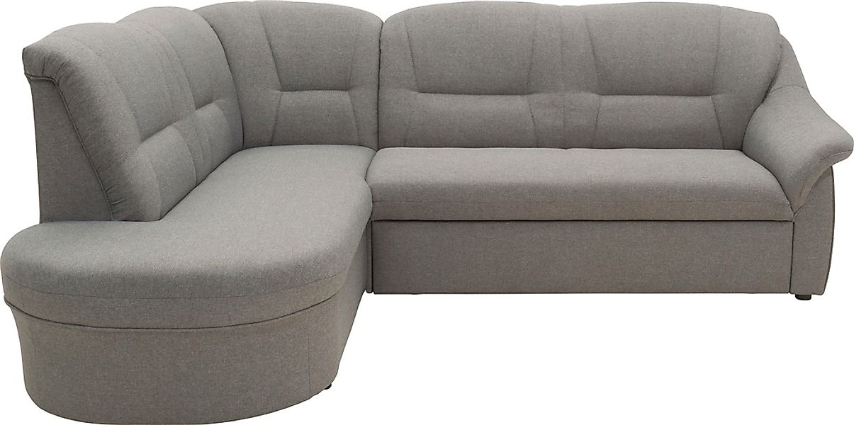 DOMO collection Ecksofa "Faenza für kleine Räume, Stellmaße 232x176cm, komf günstig online kaufen