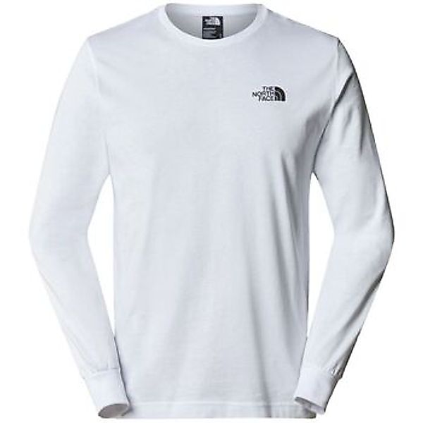 The North Face  T-Shirts & Poloshirts NF0A87N8 M L/S TEE-FN4 WHITE günstig online kaufen