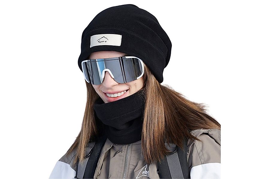 Refttenw Mütze & Schal Hut und das Schal-Set, gefüttert, Warm & Bequem,Unis günstig online kaufen