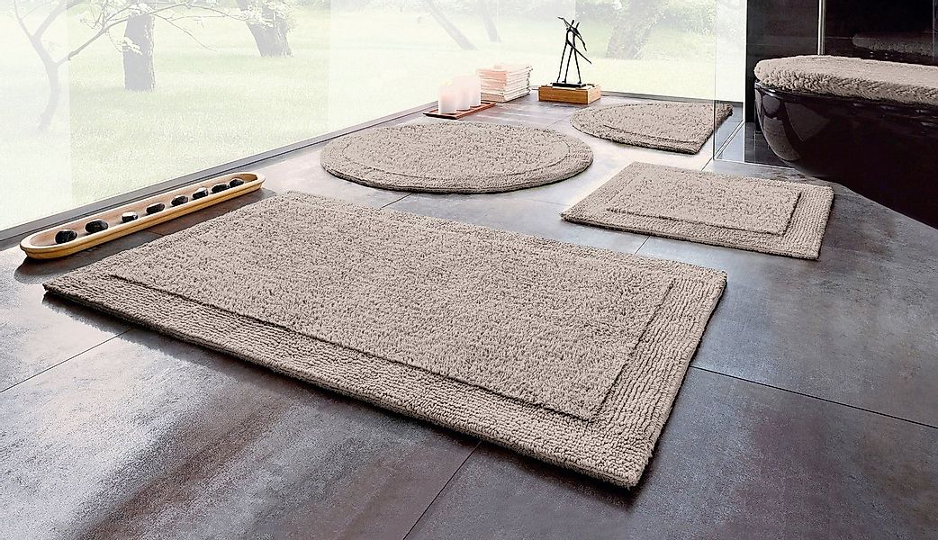 OTTO home Badematte Kapra, Badvorleger, Badezimmer Teppich, Höhe 14 mm, bei günstig online kaufen