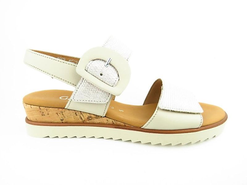 Gabor Lizard Foulard bianco Sandale günstig online kaufen