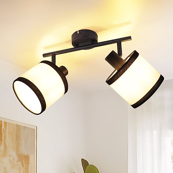 Nettlife Deckenstrahler 1/2//3/4/6 Flammig Schwarz Vintage günstig online kaufen