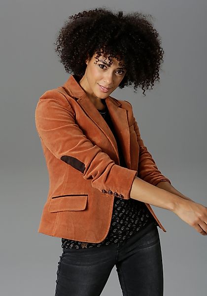 Aniston CASUAL Jackenblazer mit Stoff-Einfassungen und günstig online kaufen