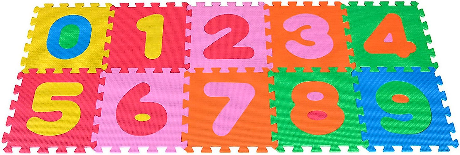 Knorrtoys® Puzzle Zahlen, 10 Puzzleteile, Puzzlematte, günstig online kaufen