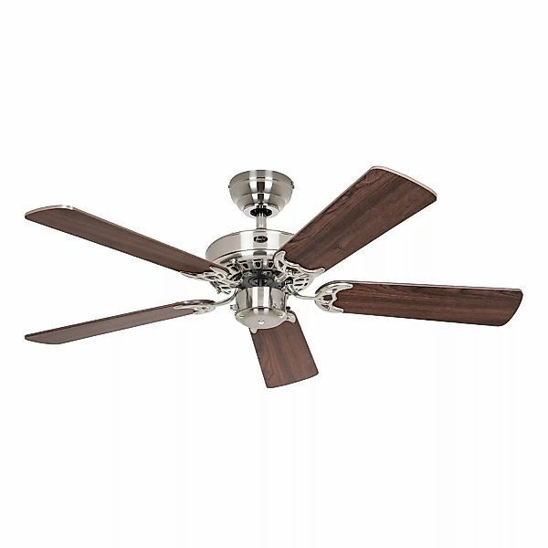 CASAFAN Deckenventilator mit Zugkette Classic Royal Chrom Gebürstet 103 Nus günstig online kaufen