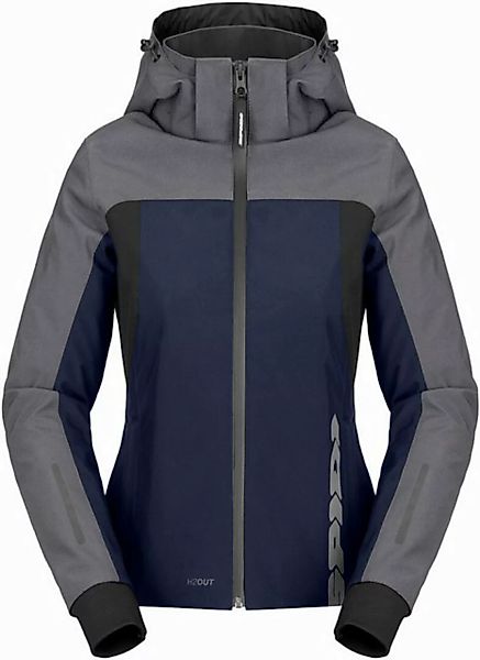 SpiDi Motorradjacke H2Out II wasserdichter Damen Motorrad Hoodie günstig online kaufen