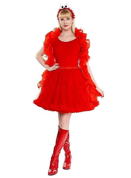 Maskworld Kostüm Sesamstraße Elmo Tutu - Karneval Faschingskostüm, Karneval günstig online kaufen