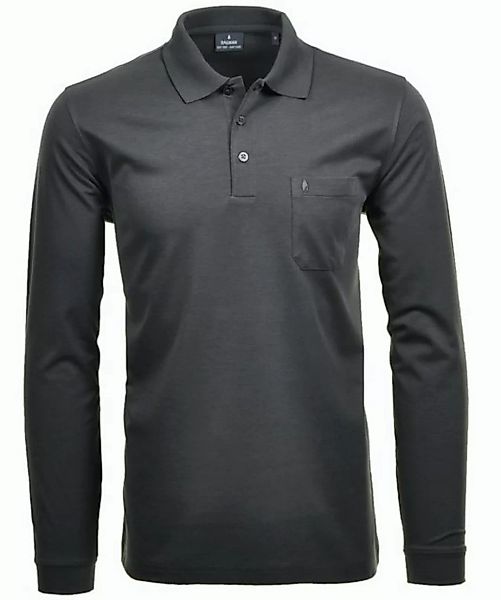 RAGMAN Langarm-Poloshirt Polo soft knit LS günstig online kaufen