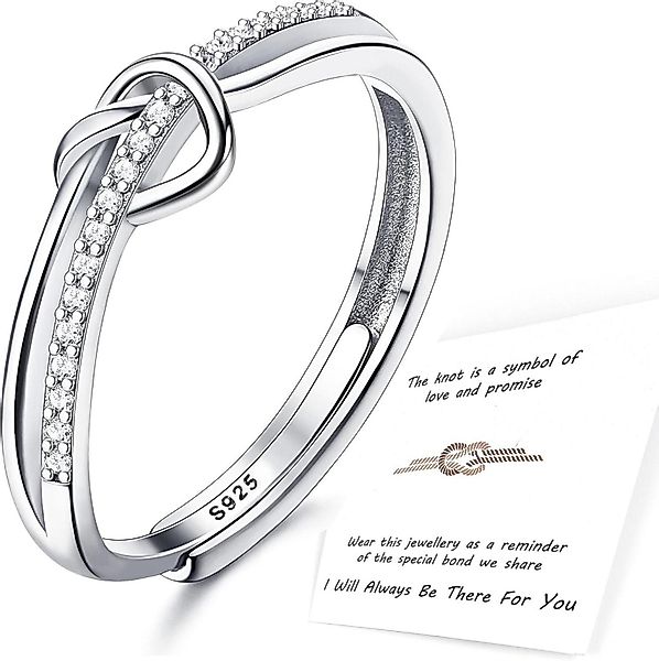 Adramata Verlobungsring 925 Sterling Silber Damenring günstig online kaufen