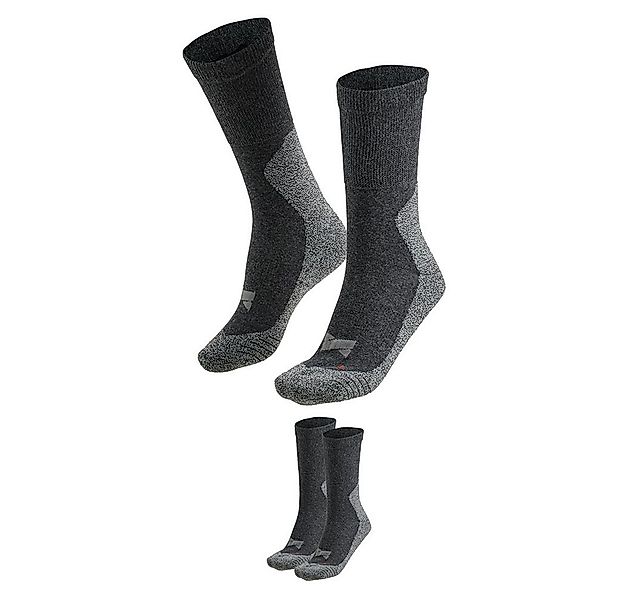 XTREME sockswear Wandersocken (2-Paar, 2er Pack) Gepolsterte Unisex Wander- günstig online kaufen