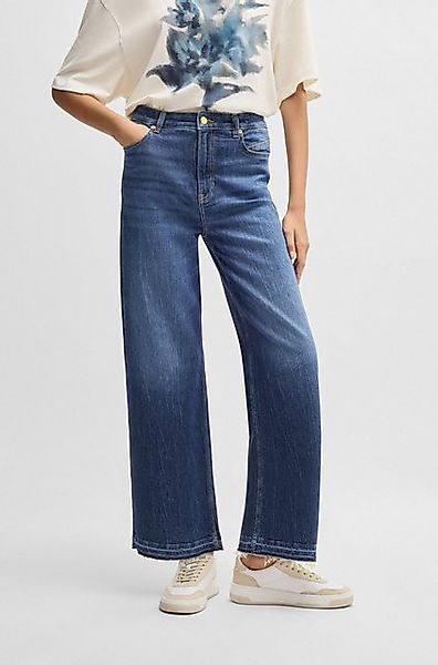 BOSS ORANGE Weite Jeans Marlene High Rise Hochbund High Waist Premium Denim günstig online kaufen