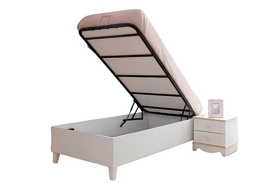 Xlmoebel Kinderbett Elegantes Einzelbett für Kinder mit Stauraum - Möbel (1 günstig online kaufen