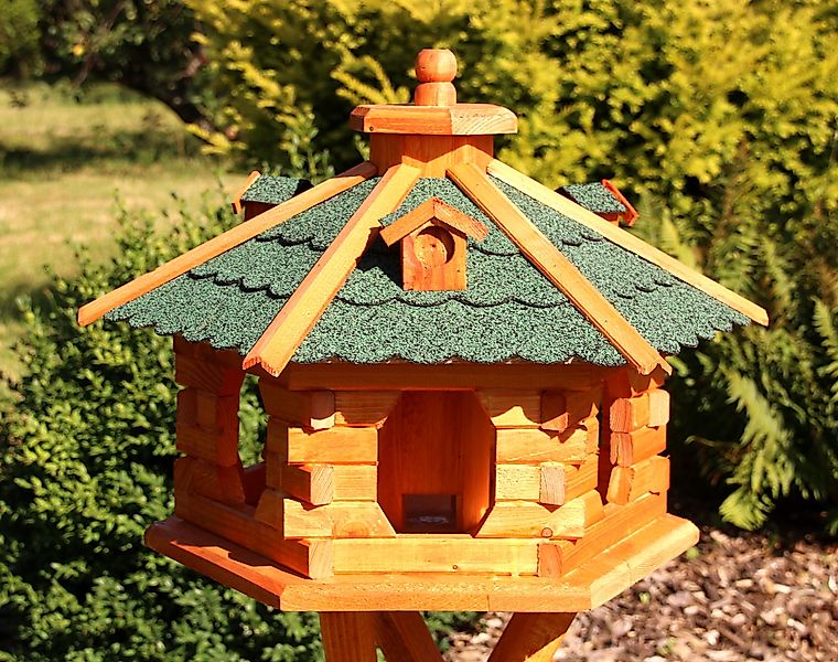 Holzdekoladen Vogelhaus XL Vogelhaus mit Ständer günstig online kaufen