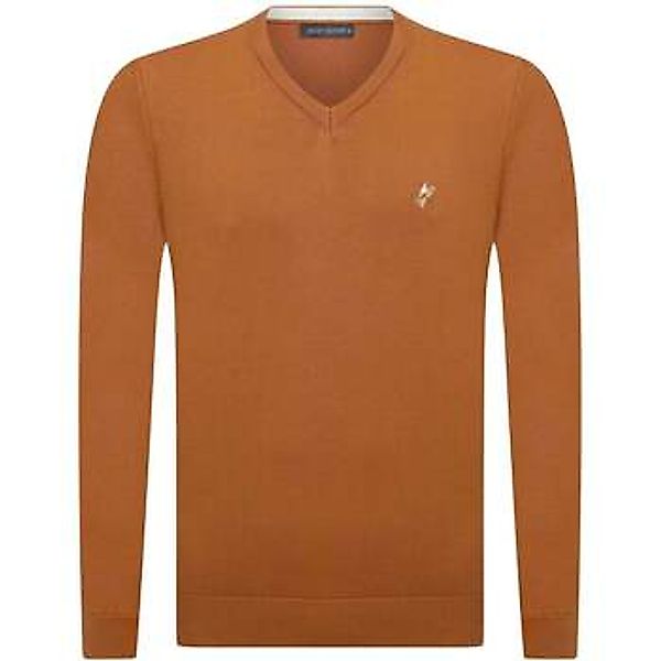 Jacey Quinn  Sweatshirt V-Neck Cotton Pullover günstig online kaufen