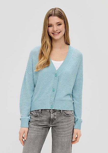 QS Funktionsjacke Verkürzte Strickjacke mit Knöpfen günstig online kaufen