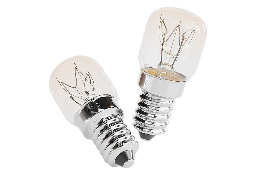 greate. Spezialleuchtmittel 2x E14 Backofenlampe 25W 300 Grad hitzebeständi günstig online kaufen