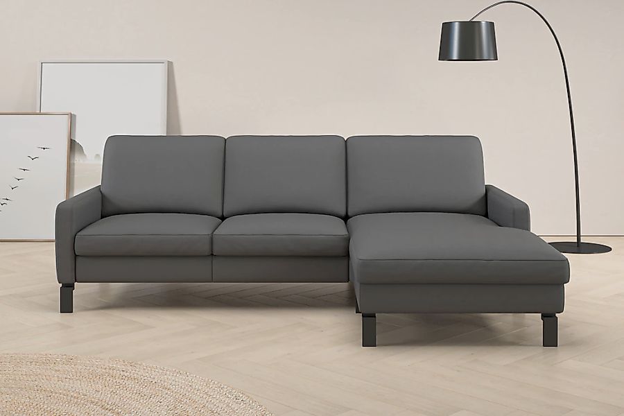 Home affaire Ecksofa inkl. saugroboterfreundliche Höhe & schmale Armlehnen günstig online kaufen