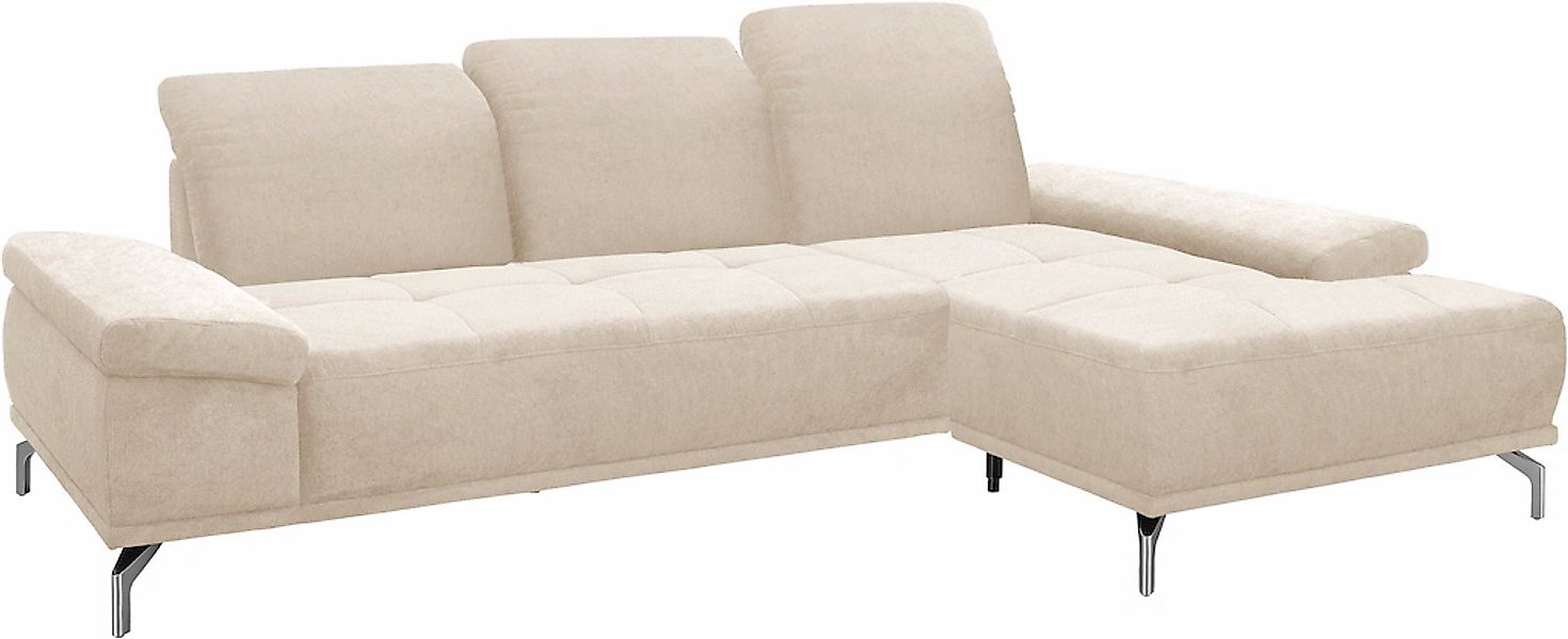 PLACES OF STYLE Ecksofa "Caluna" Inkl.Sitztiefenverstellung, wahlweise mit günstig online kaufen