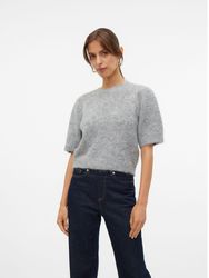 Vero Moda Strickpullover VMNOVAH SS O-NECK günstig online kaufen