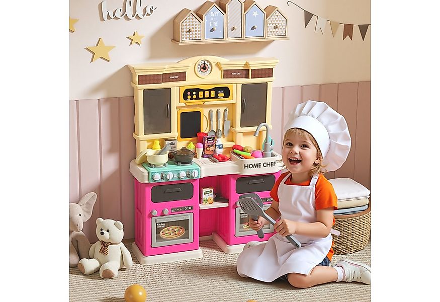 AIYAPLAY Spielküche Kunststoff, mit Musik, Mehrfarbig günstig online kaufen