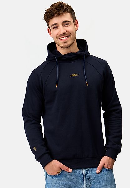 Indicode Kapuzenpullover INVir mit kurzem Schalkragen günstig online kaufen