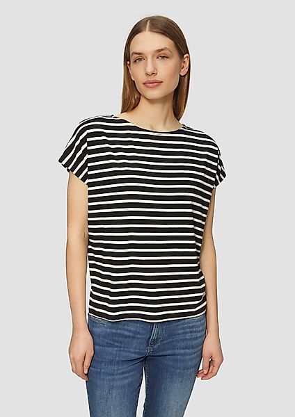 s.Oliver Shirttop T-Shirt aus Viskosestretch im günstig online kaufen