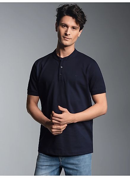 Trigema Poloshirt "TRIGEMA Poloshirt mit Stehkragen" günstig online kaufen