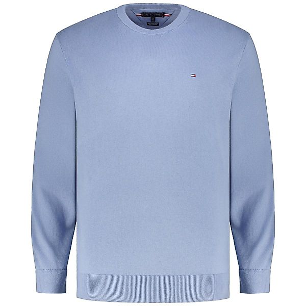 Tommy Hilfiger Feinstrickpullover mit Kaschmir Farbe hellblau Größe: 4XL günstig online kaufen