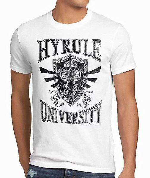 style3 T-Shirt Hyrule University link zelda wii past ocarina zelda time swi günstig online kaufen