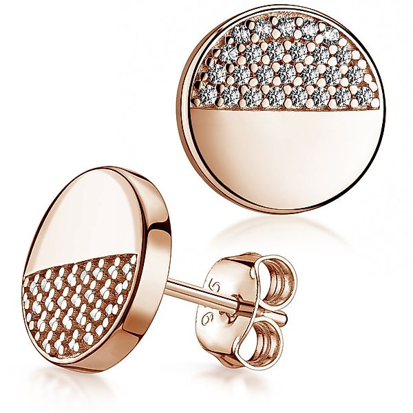 Materia Paar Ohrstecker Damen Ohrringe Rosegold günstig online kaufen