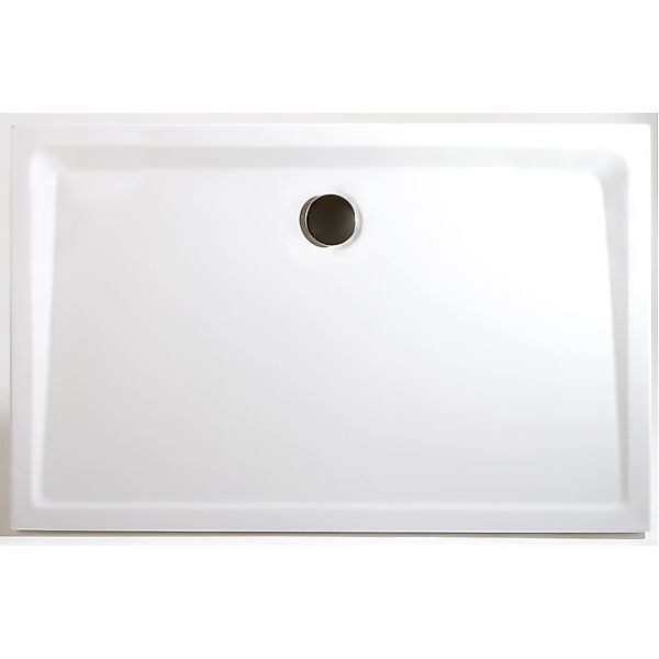 Schulte Duschwannen-Set Extraflach Rechteck 120 cm x 80 cm Alpinweiß günstig online kaufen