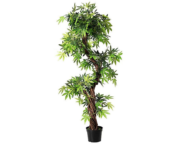 Kunstpflanze 160cm Kunstbaum, KOMFOTTEU, Höhe 160 cm, für Innenräume Zuhaus günstig online kaufen