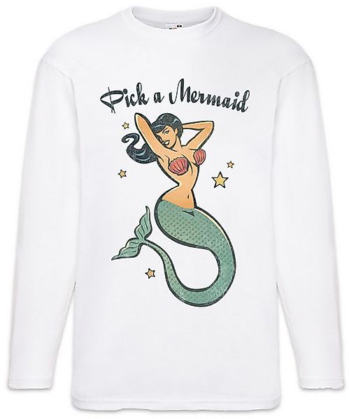 Urban Backwoods Langarmshirt Pick A Mermaid Langarm T-Shirt Shirt Meerjungf günstig online kaufen