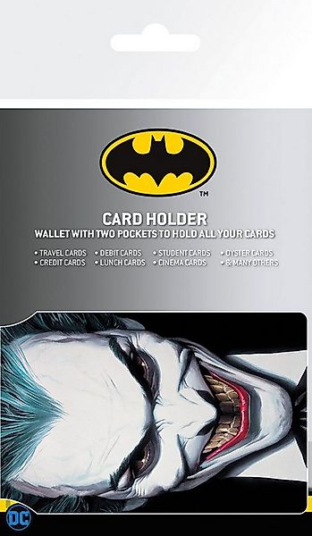 Kartenetui DC Comic - Cardholder - Joker Ross günstig online kaufen