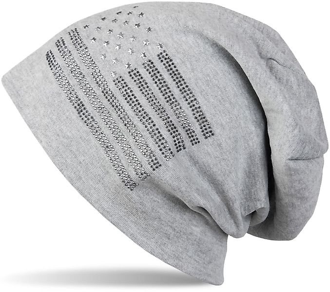 styleBREAKER Beanie Beanie mit USA Flagge günstig online kaufen