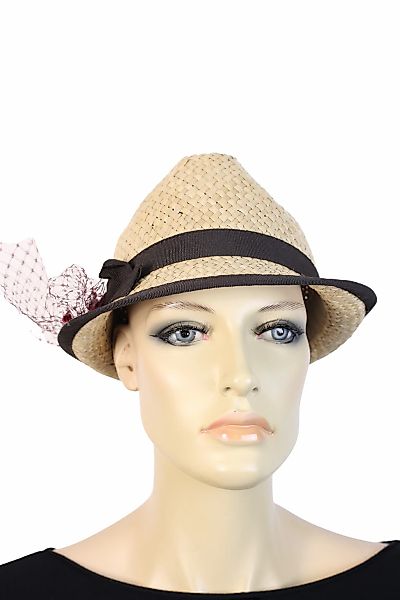 Allgäu Rebell Trachtenhut "München" 1 Stk. tlg. aus Bast, Made in Italy günstig online kaufen