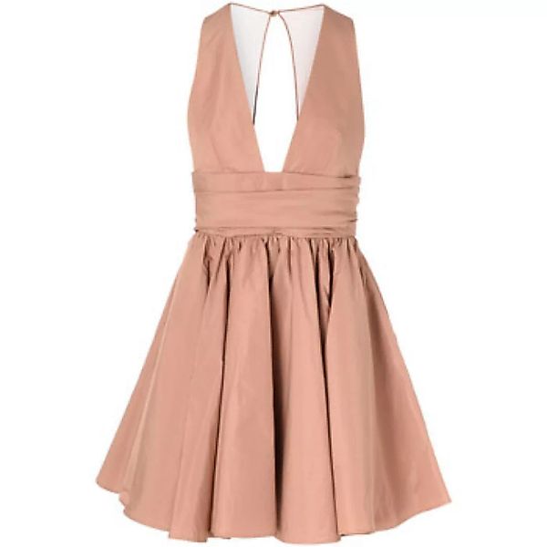 Pinko  Kleider Minikleid  aus champagnerfarbenem Taft günstig online kaufen