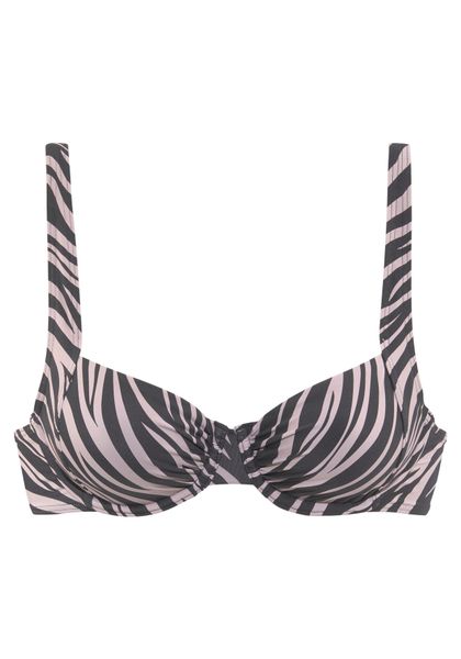 LASCANA Bügel-Bikini-Top Kaa, im Animal-Design günstig online kaufen