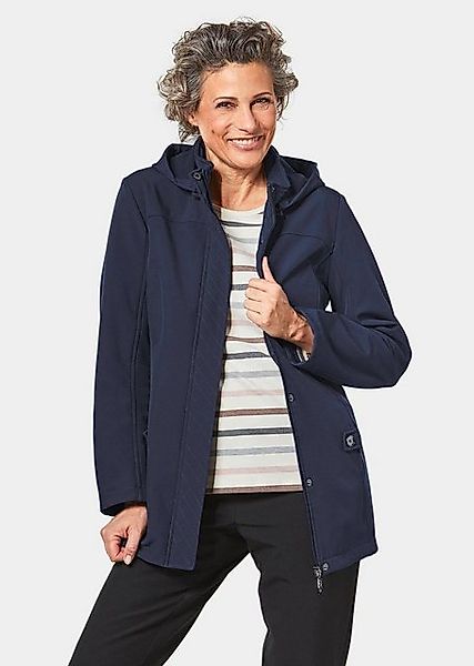 GOLDNER Funktionsjacke Wasserabweisende Softshelljacke mit Kapuze Für jede günstig online kaufen
