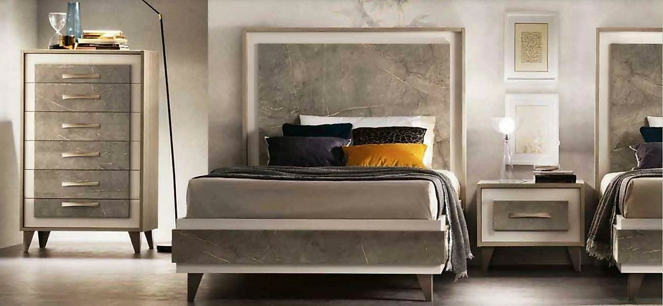 JVmoebel Bett, Bett Polster Design Luxus Doppel Hotel Betten Ehe 120x200cm günstig online kaufen