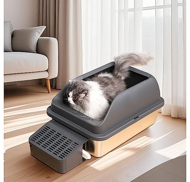 Warenhammer Katzentoilette Katzenklo XXL Premium Qualität - Edelstahl - off günstig online kaufen