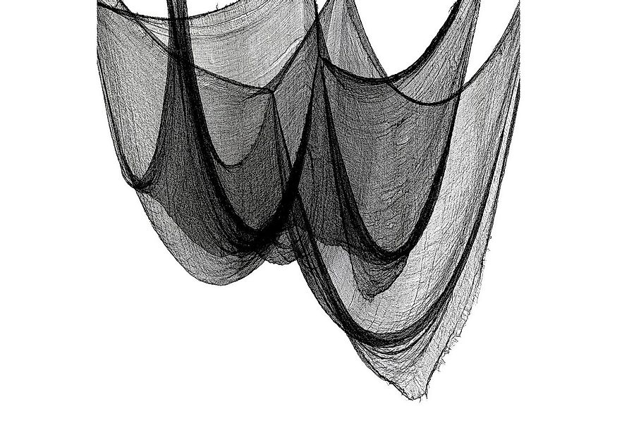 CLTYQ Dekoobjekt 5er-Set gruselige Halloween-Gaze-Stoff-Dekoration (5 St), günstig online kaufen