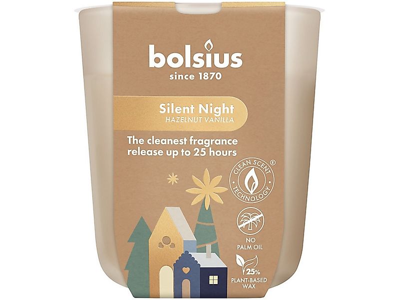 Bolsius Duftkerze Bolsius Duftkerze im Glas true glow Ø 7,3 x 8 cm günstig online kaufen