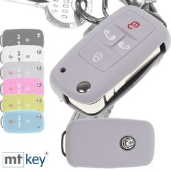 mt-key Schlüsseltasche Autoschlüssel Softcase Silikon Schutzhülle günstig online kaufen