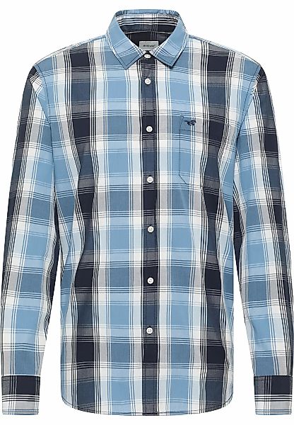 MUSTANG Langarmhemd "Herren Style Chester" günstig online kaufen