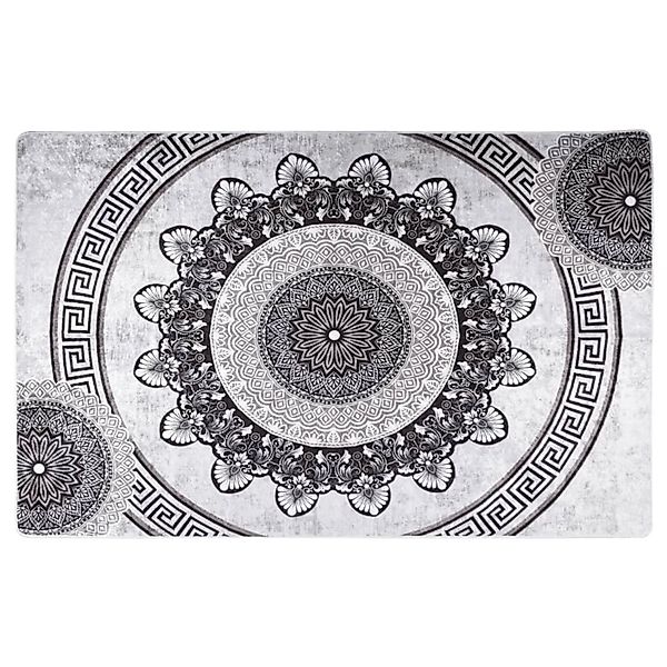 Teppich Waschbar 80x150 Cm Mehrfarbig Rutschfest günstig online kaufen