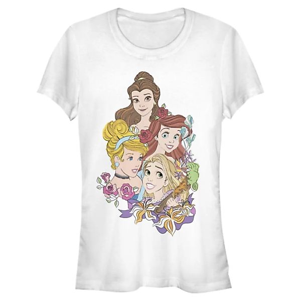 Disney Prinzessinnen - Gruppe Portrait Vignette - Frauen T-Shirt günstig online kaufen