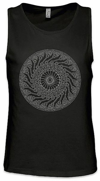 Urban Backwoods Tanktop Mandala III Ärmelloses T-Shirt Yantra Hinduism Budd günstig online kaufen